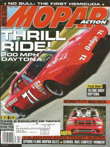 MOPAR ACTION 2005 DEC - ISAACs #71, 1st HEMI CUDA, 2 BLOWER DAKOTA